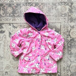 Hatley Purple Jacket with Cloud Label